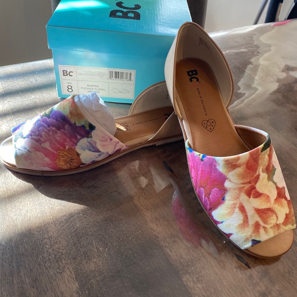 Born in California women’s sandals size 8